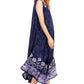 Sakkas Starlight Second Tie Dye Caftan Dress: Women's Beach Cover Up