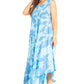 Sakkas Starlight Second Tie Dye Caftan Dress: Women's Beach Cover Up