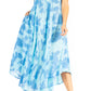 Sakkas Starlight Second Tie Dye Caftan Dress: Women's Beach Cover Up