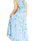 Sakkas Starlight Second Tie Dye Caftan Dress: Women's Beach Cover Up