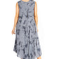 Sakkas Starlight Second Tie Dye Caftan Dress: Women's Beach Cover Up