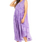 Sakkas Starlight Second Tie Dye Caftan Dress: Women's Beach Cover Up