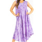 Sakkas Starlight Second Tie Dye Caftan Dress: Women's Beach Cover Up