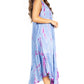Sakkas Starlight Second Tie Dye Caftan Dress: Women's Beach Cover Up