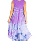Sakkas Starlight Second Tie Dye Caftan Dress: Women's Beach Cover Up