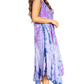 Sakkas Starlight Second Tie Dye Caftan Dress: Women's Beach Cover Up