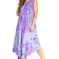 Sakkas Starlight Second Tie Dye Caftan Dress: Women's Beach Cover Up