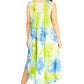 Sakkas Starlight Third Tie Dye Caftan Dress: Women's Beach Cover Up