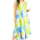 Sakkas Starlight Third Tie Dye Caftan Dress: Women's Beach Cover Up
