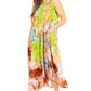 Sakkas Starlight Third Tie Dye Caftan Dress: Women's Beach Cover Up