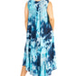 Sakkas Starlight Third Tie Dye Caftan Dress: Women's Beach Cover Up