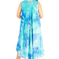 Sakkas Starlight Third Tie Dye Caftan Dress: Women's Beach Cover Up