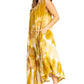 Sakkas Starlight Third Tie Dye Caftan Dress: Women's Beach Cover Up