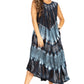 Sakkas Starlight Third Tie Dye Caftan Dress: Women's Beach Cover Up