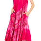 Sakkas Starlight Third Tie Dye Caftan Dress: Women's Beach Cover Up