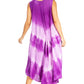 Sakkas Starlight Third Tie Dye Caftan Dress: Women's Beach Cover Up