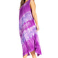 Sakkas Starlight Third Tie Dye Caftan Dress: Women's Beach Cover Up