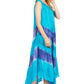 Sakkas Starlight Third Tie Dye Caftan Dress: Women's Beach Cover Up