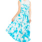 Sakkas Starlight Third Tie Dye Caftan Dress: Women's Beach Cover Up