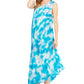 Sakkas Starlight Third Tie Dye Caftan Dress: Women's Beach Cover Up