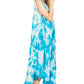 Sakkas Starlight Third Tie Dye Caftan Dress: Women's Beach Cover Up