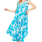 Sakkas Starlight Third Tie Dye Caftan Dress: Women's Beach Cover Up
