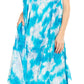 Sakkas Starlight Third Tie Dye Caftan Dress: Women's Beach Cover Up