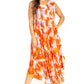 Sakkas Starlight Third Tie Dye Caftan Dress: Women's Beach Cover Up