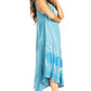 Sakkas Starlight Fourth Women's Tie Dye Caftan Tank Dress/Cover Up  Beach Kaftan