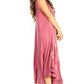 Sakkas Starlight Fourth Women's Tie Dye Caftan Tank Dress/Cover Up  Beach Kaftan
