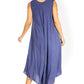 Sakkas Starlight Fourth Women's Tie Dye Caftan Tank Dress/Cover Up  Beach Kaftan