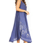 Sakkas Starlight Fourth Women's Tie Dye Caftan Tank Dress/Cover Up  Beach Kaftan