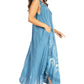 Sakkas Starlight Fourth Women's Tie Dye Caftan Tank Dress/Cover Up  Beach Kaftan