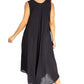 Sakkas Starlight Fourth Women's Tie Dye Caftan Tank Dress/Cover Up  Beach Kaftan