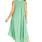 Sakkas Starlight Fourth Women's Tie Dye Caftan Tank Dress/Cover Up  Beach Kaftan