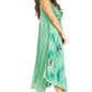 Sakkas Starlight Fourth Women's Tie Dye Caftan Tank Dress/Cover Up  Beach Kaftan
