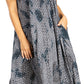 Sakkas Starlight Fourth Women's Tie Dye Caftan Tank Dress/Cover Up  Beach Kaftan