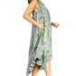 Sakkas Starlight Fourth Women's Tie Dye Caftan Tank Dress/Cover Up  Beach Kaftan