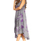 Sakkas Starlight Fourth Women's Tie Dye Caftan Tank Dress/Cover Up  Beach Kaftan
