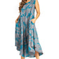 Sakkas Starlight Fourth Women's Tie Dye Caftan Tank Dress/Cover Up  Beach Kaftan