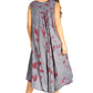 Sakkas Starlight Fourth Women's Tie Dye Caftan Tank Dress/Cover Up  Beach Kaftan