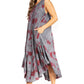 Sakkas Starlight Fourth Women's Tie Dye Caftan Tank Dress/Cover Up  Beach Kaftan