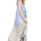 Sakkas Starlight Fourth Women's Tie Dye Caftan Tank Dress/Cover Up  Beach Kaftan