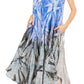 Sakkas Starlight Fourth Women's Tie Dye Caftan Tank Dress/Cover Up  Beach Kaftan