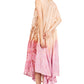 Sakkas Starlight Fourth Women's Tie Dye Caftan Tank Dress/Cover Up  Beach Kaftan