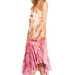 Sakkas Starlight Fourth Women's Tie Dye Caftan Tank Dress/Cover Up  Beach Kaftan