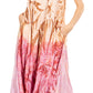 Sakkas Starlight Fourth Women's Tie Dye Caftan Tank Dress/Cover Up  Beach Kaftan