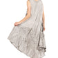Sakkas Starlight Fourth Women's Tie Dye Caftan Tank Dress/Cover Up  Beach Kaftan