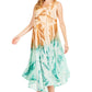 Sakkas Starlight Fourth Women's Tie Dye Caftan Tank Dress/Cover Up  Beach Kaftan