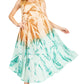 Sakkas Starlight Fourth Women's Tie Dye Caftan Tank Dress/Cover Up  Beach Kaftan